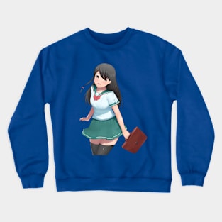 Anime Girl T-shirt Crewneck Sweatshirt